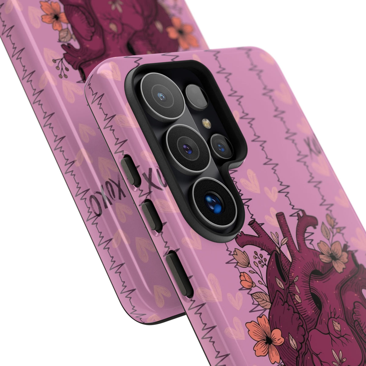 Pink Anatomical Heart Phone Case