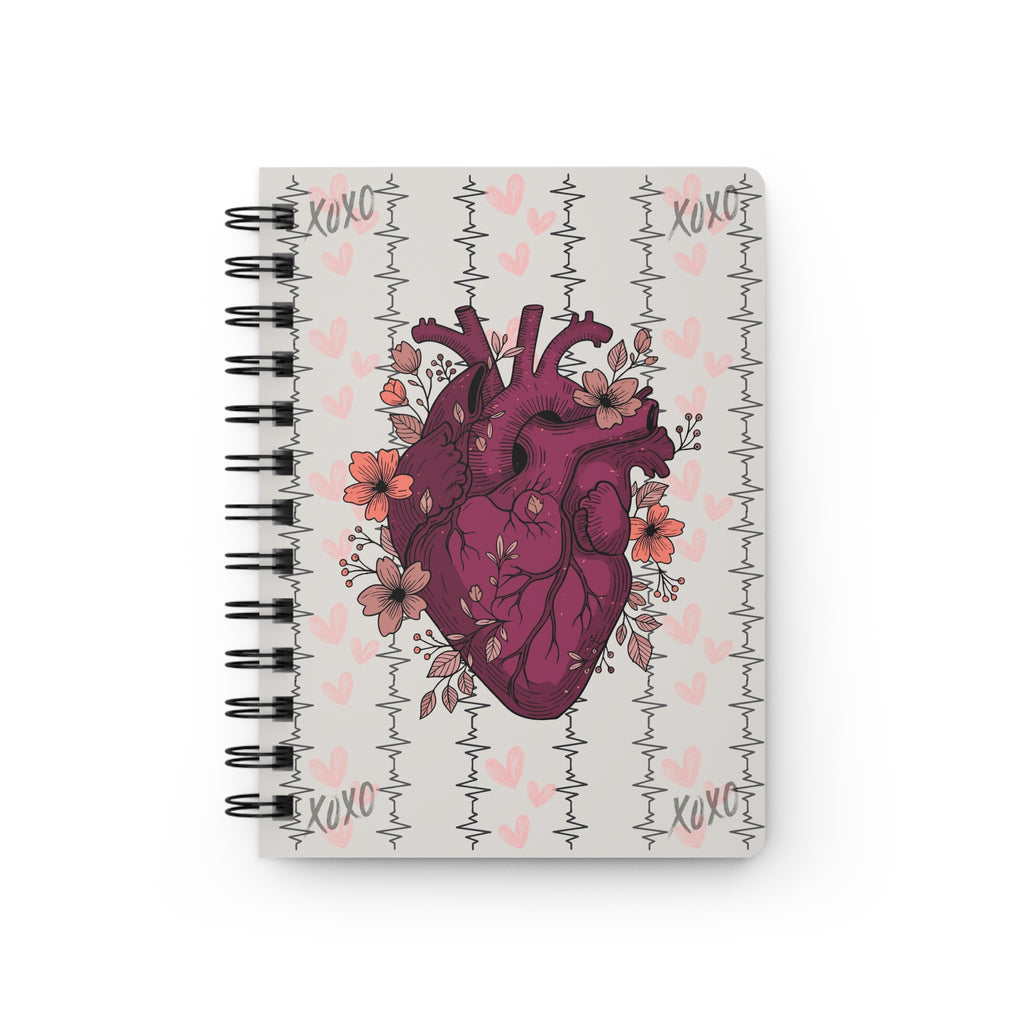 Love Is a Rhythm — Anatomical Heart Spiral Journal