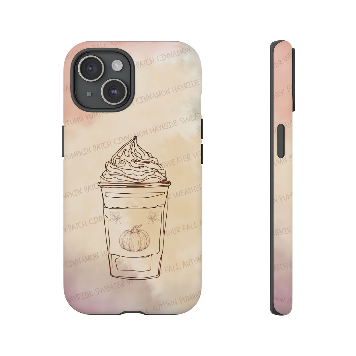 Pumpkin Spice Latte Phone Cover