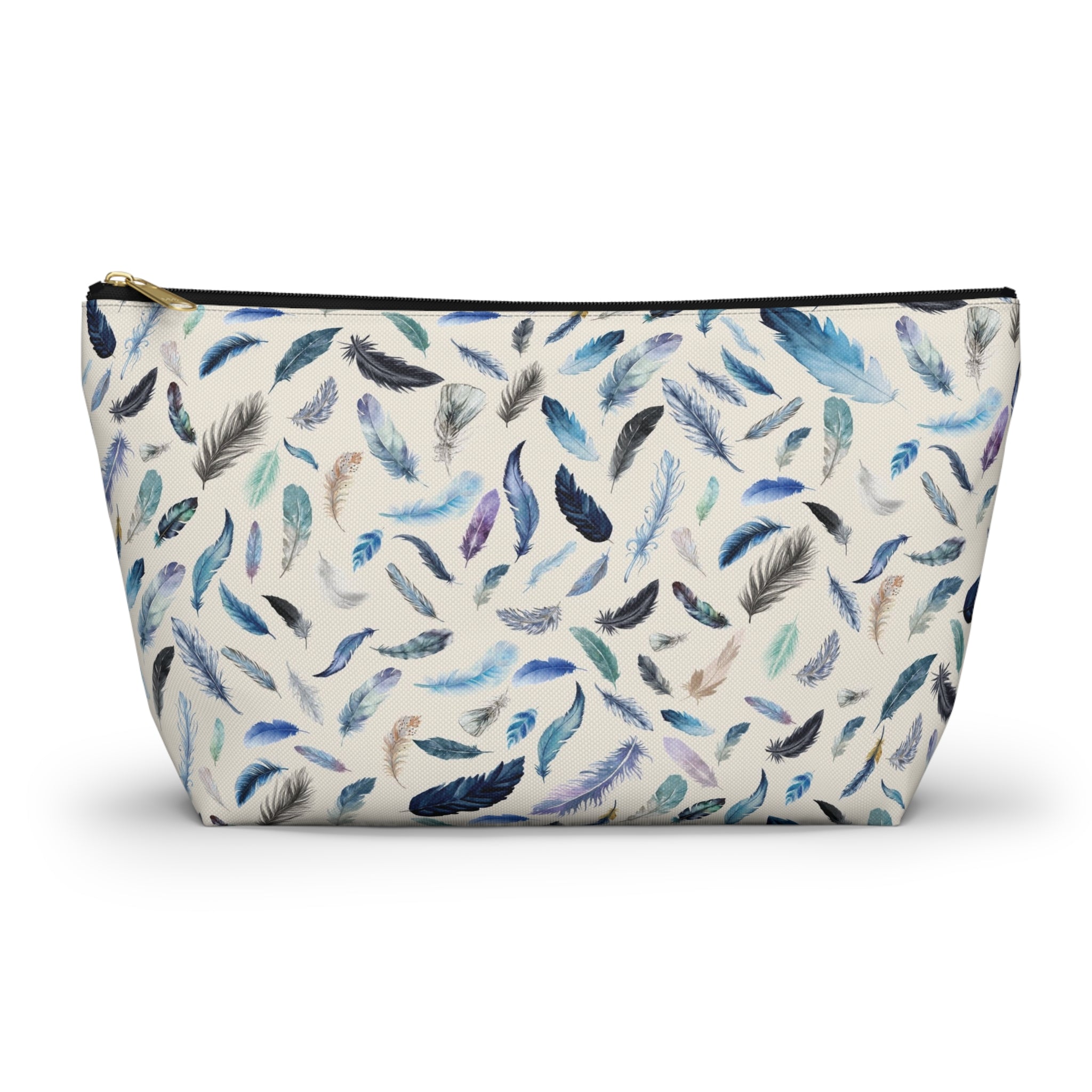 Nevermore Feather Cosmetic Bag