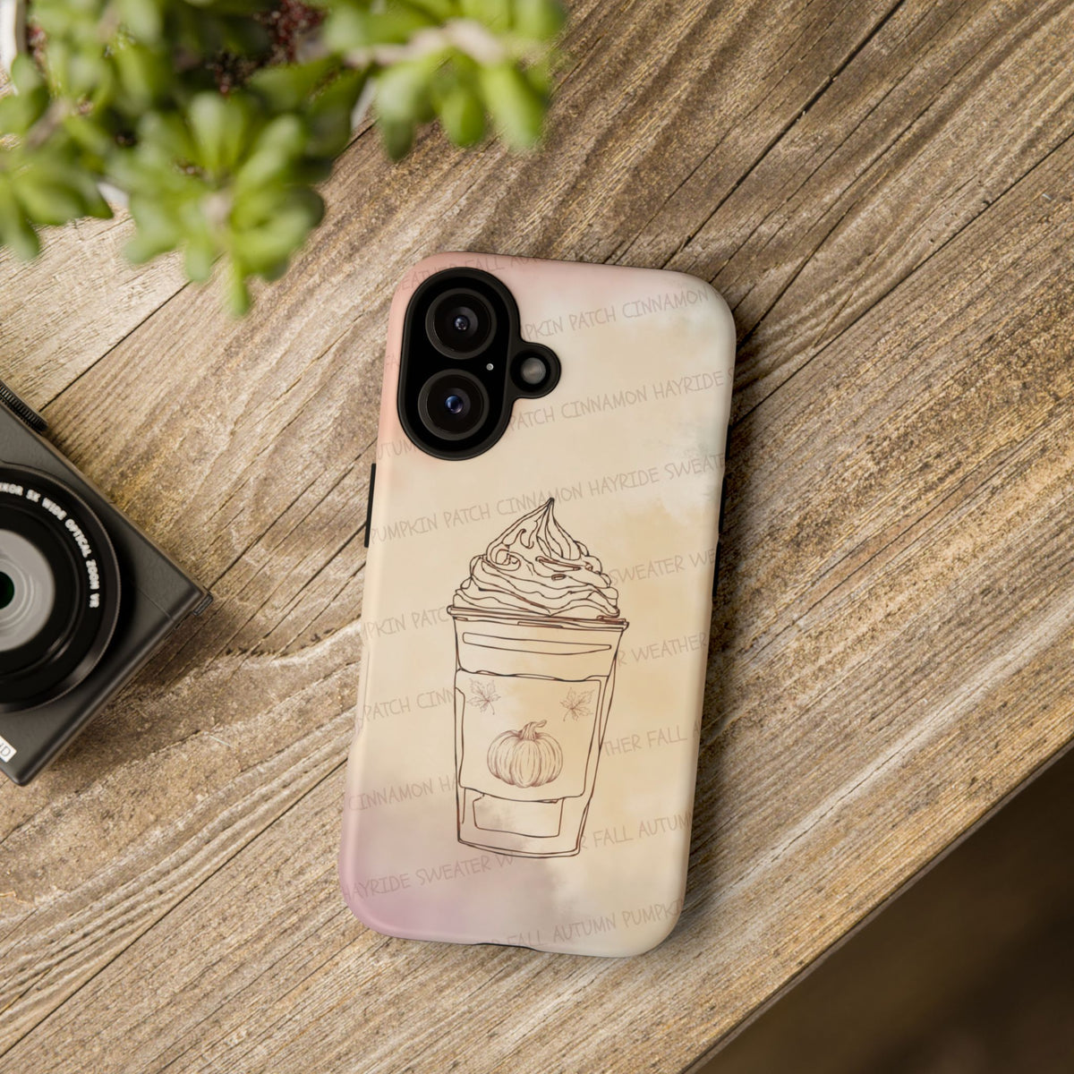 Pumpkin Spice Latte Phone Cover