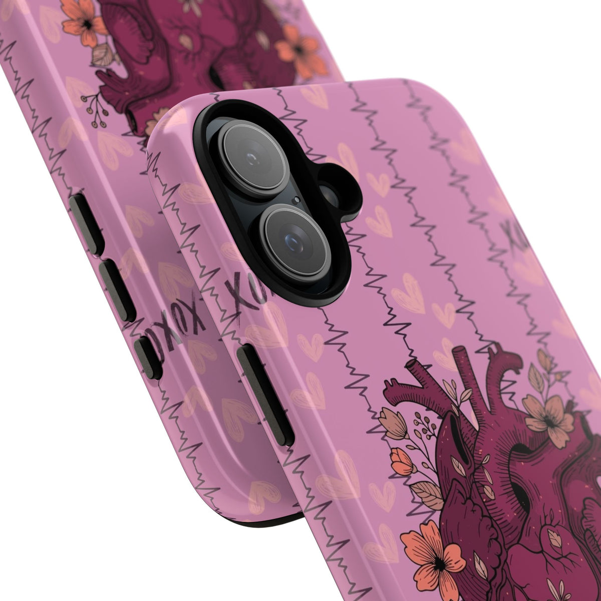 Pink Anatomical Heart Phone Case