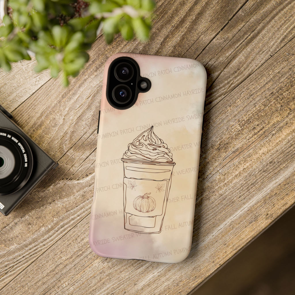 Pumpkin Spice Latte Phone Cover