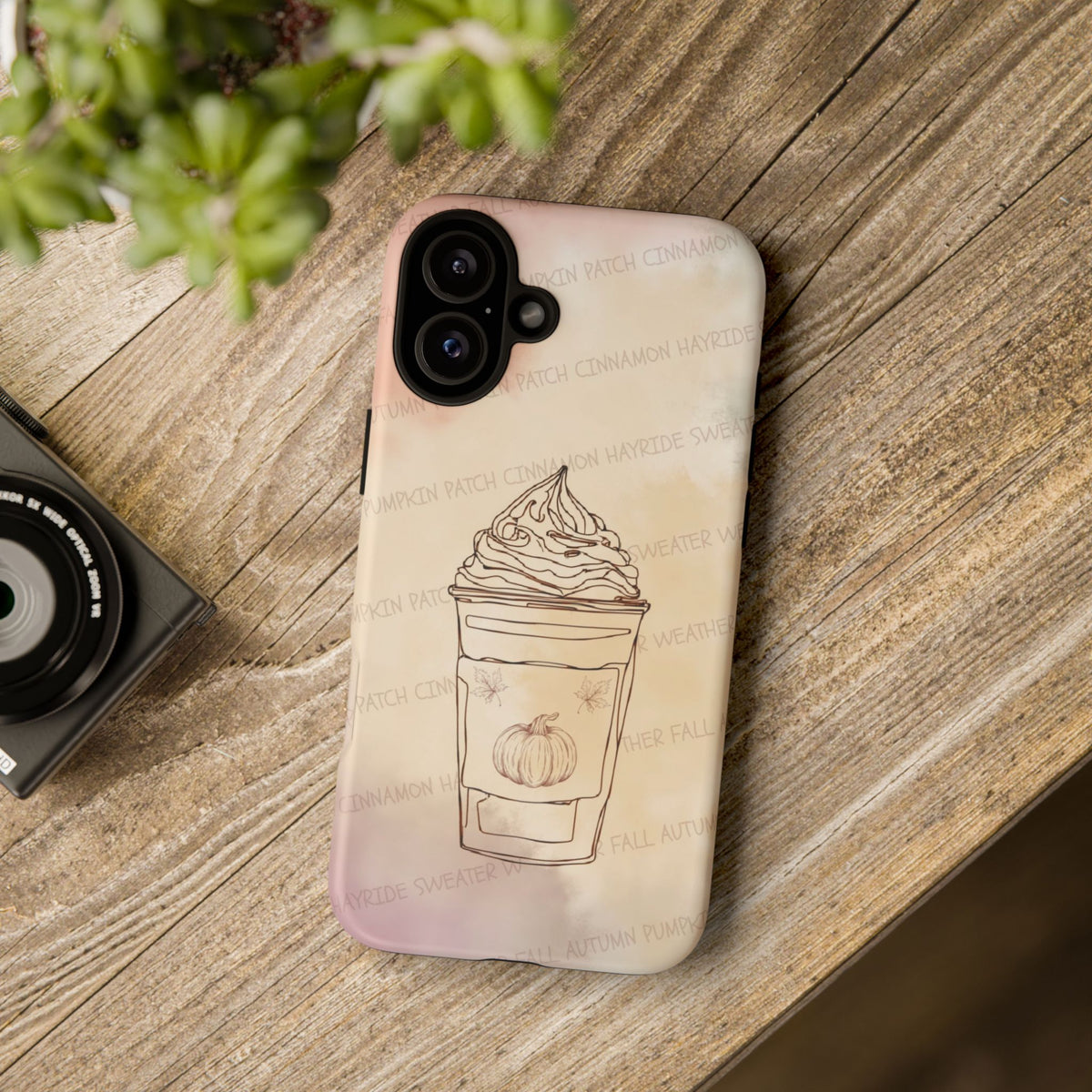 Pumpkin Spice Latte Phone Cover
