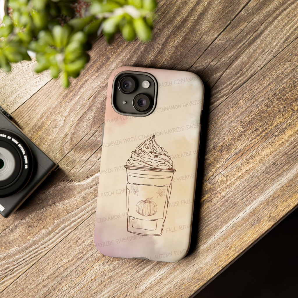 Pumpkin Spice Latte Phone Cover