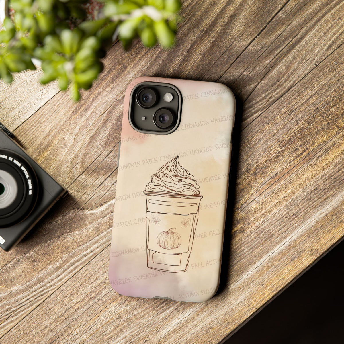Pumpkin Spice Latte Phone Cover