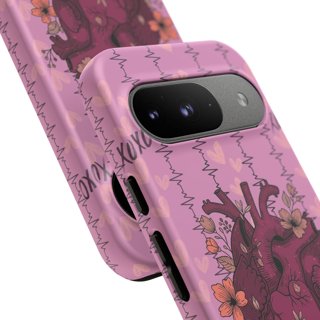 Pink Anatomical Heart Phone Case