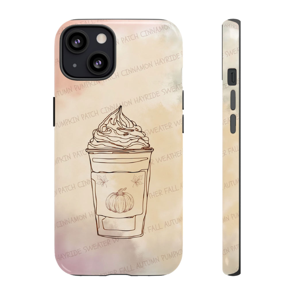 Pumpkin Spice Latte Phone Cover