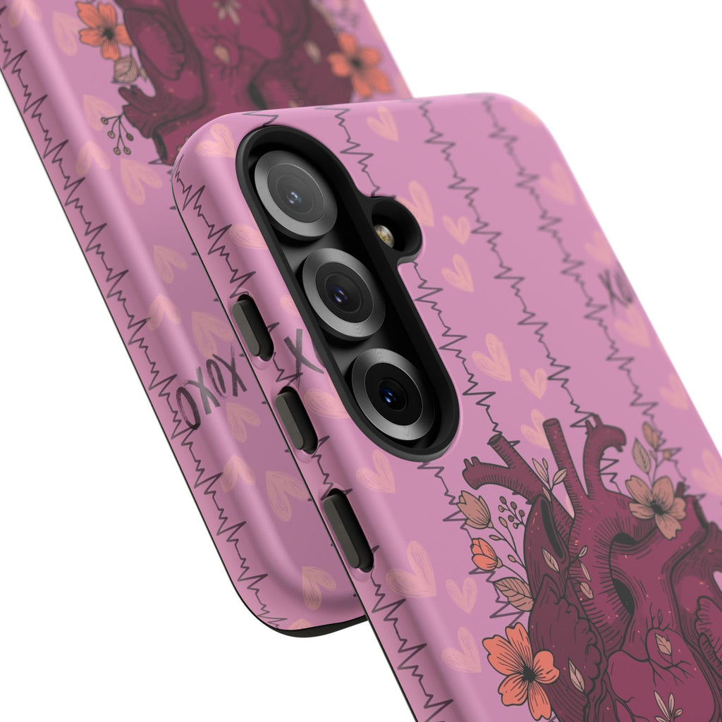 Pink Anatomical Heart Phone Case
