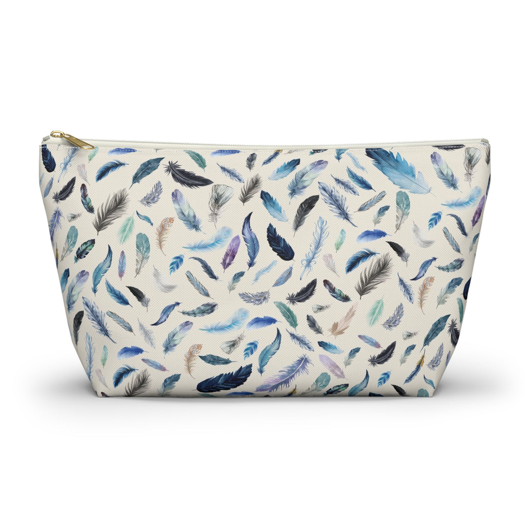 Nevermore Feather Cosmetic Bag