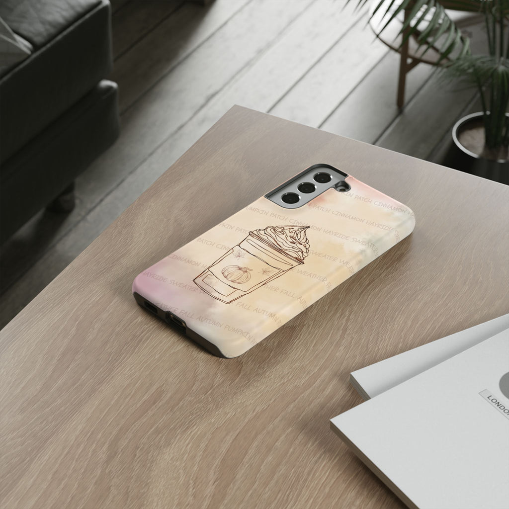 Pumpkin Spice Latte Phone Cover