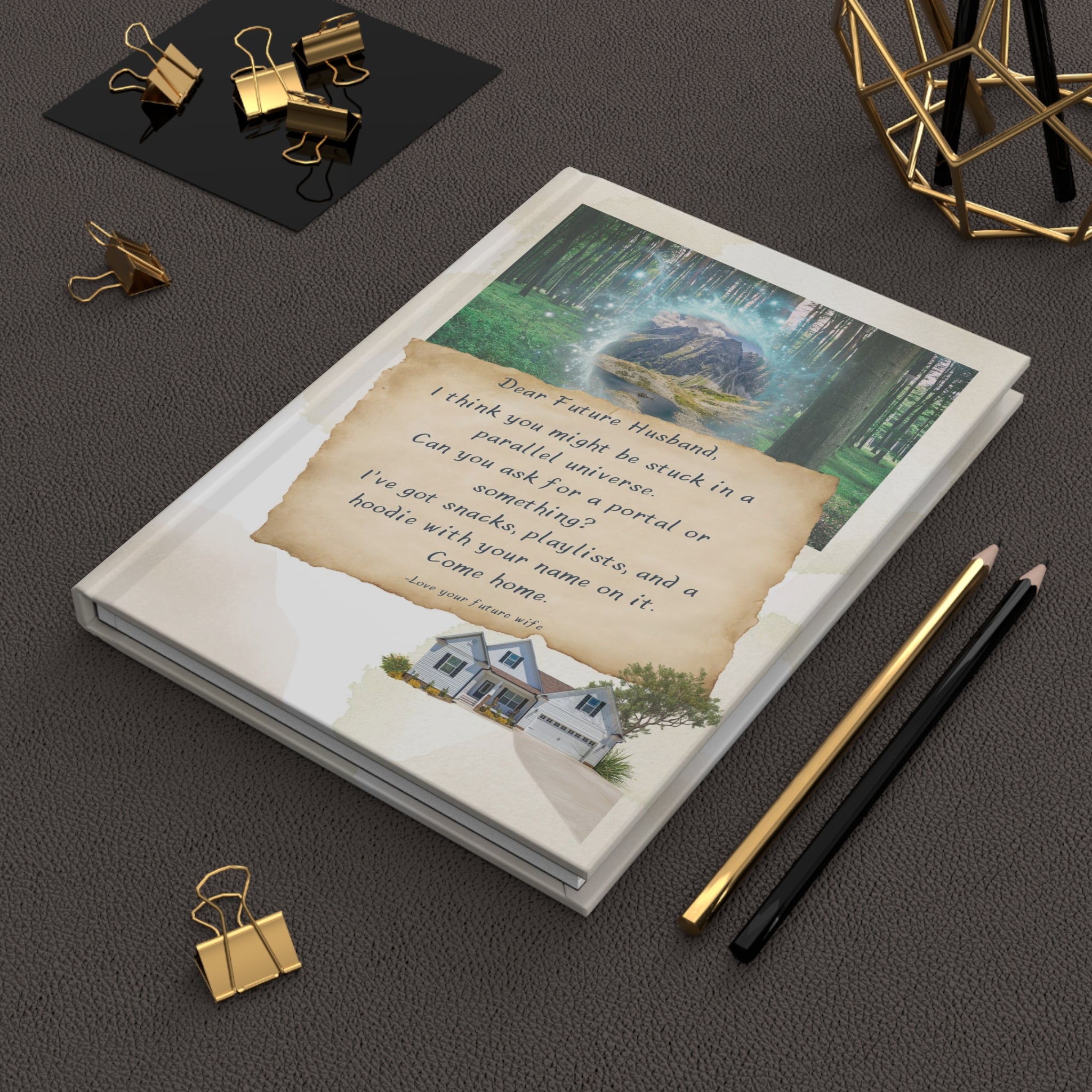 Parallel Universe - Hardcover Journal