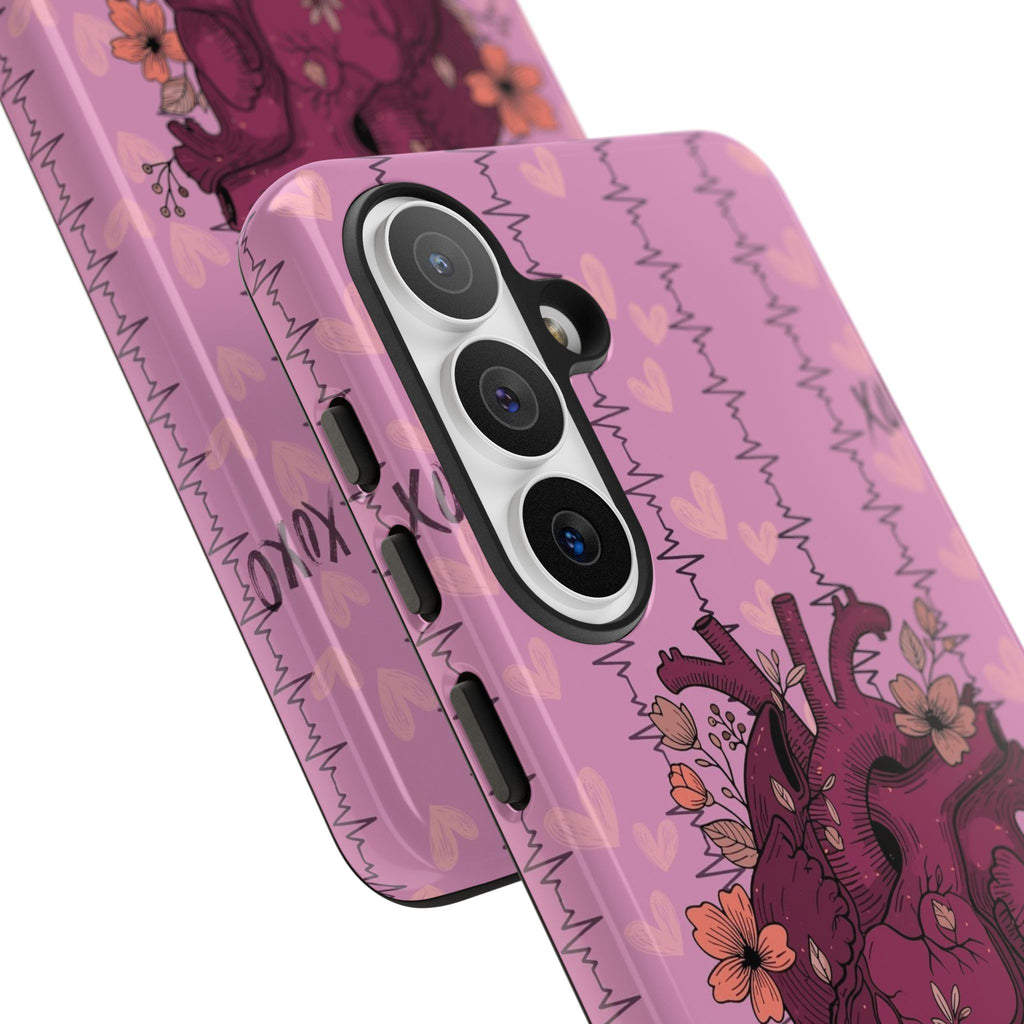 Pink Anatomical Heart Phone Case