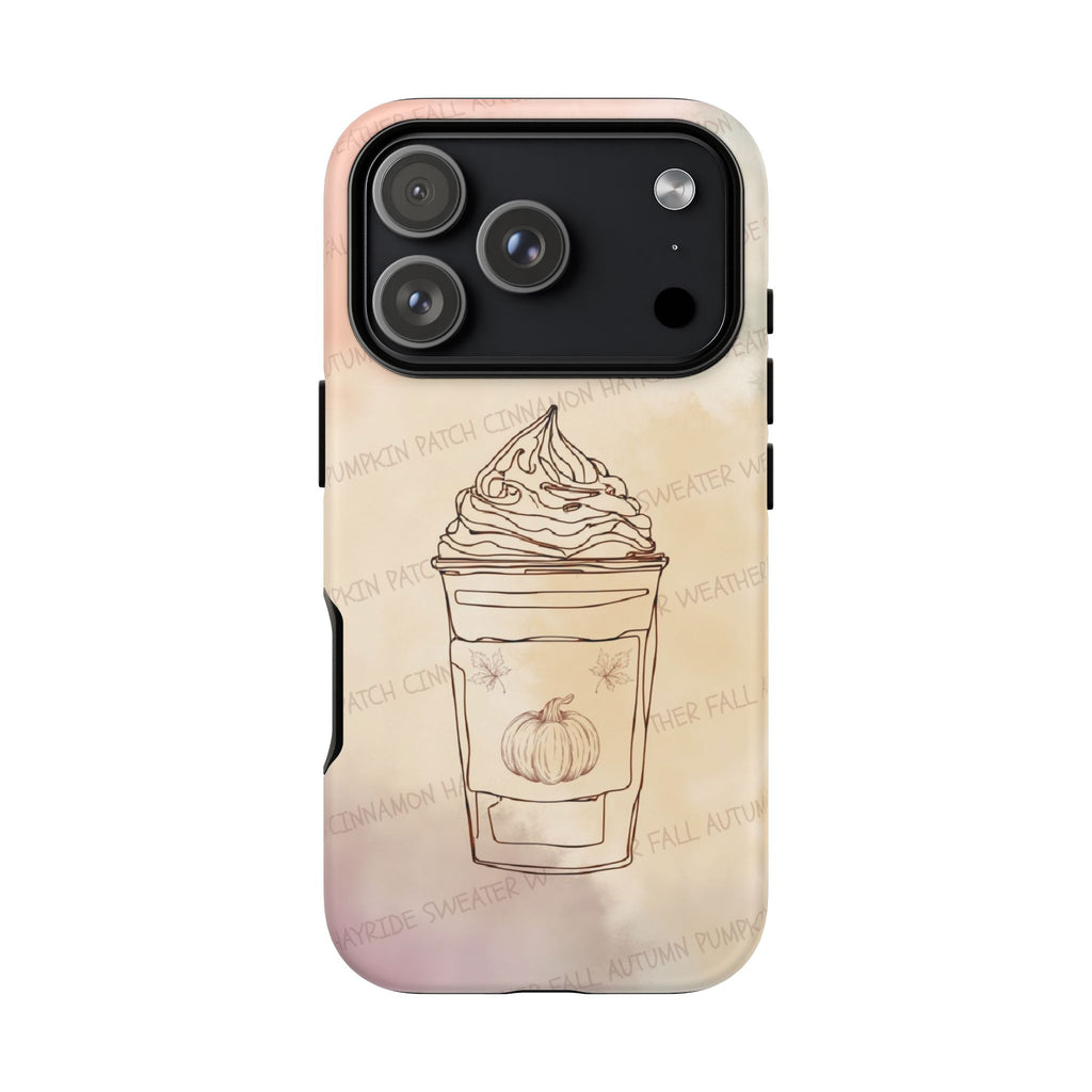 Pumpkin Spice Latte Phone Cover