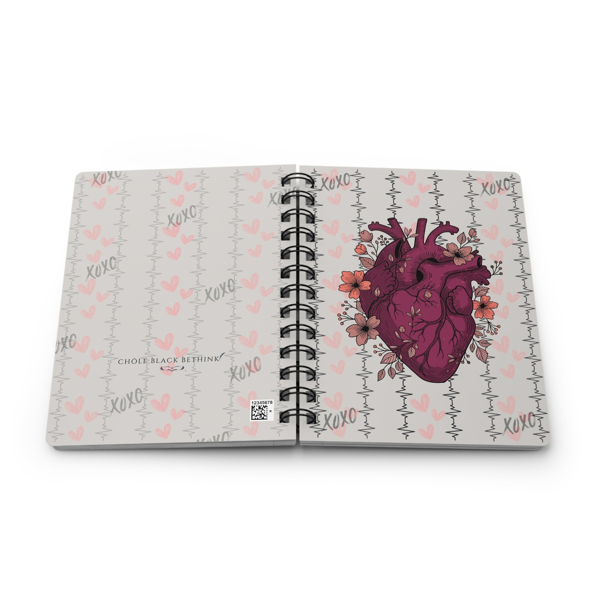 Love Is a Rhythm — Anatomical Heart Spiral Journal