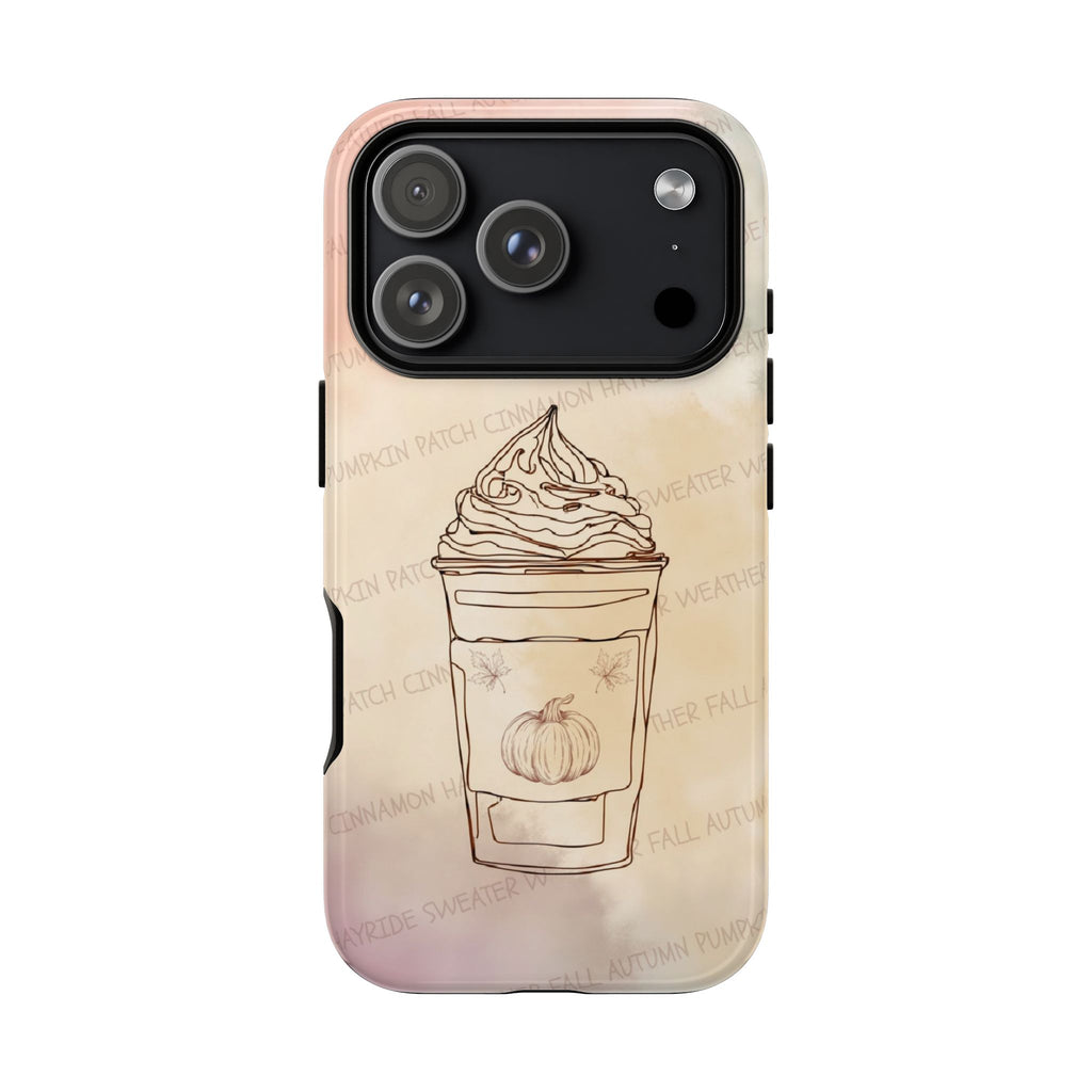 Pumpkin Spice Latte Phone Cover