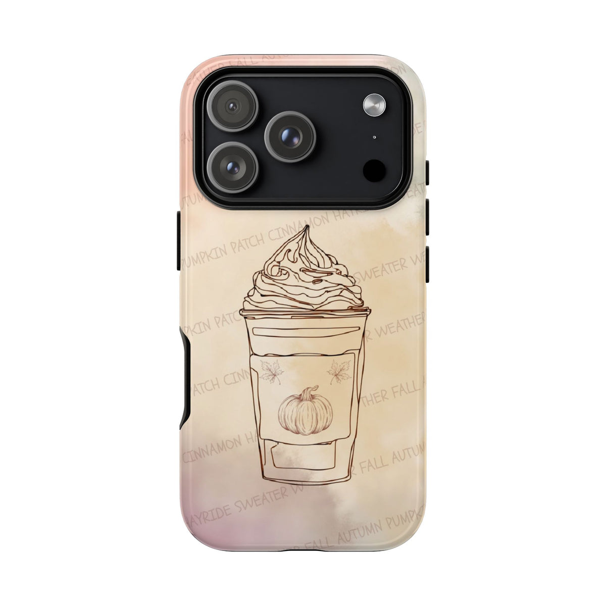 Pumpkin Spice Latte Phone Cover