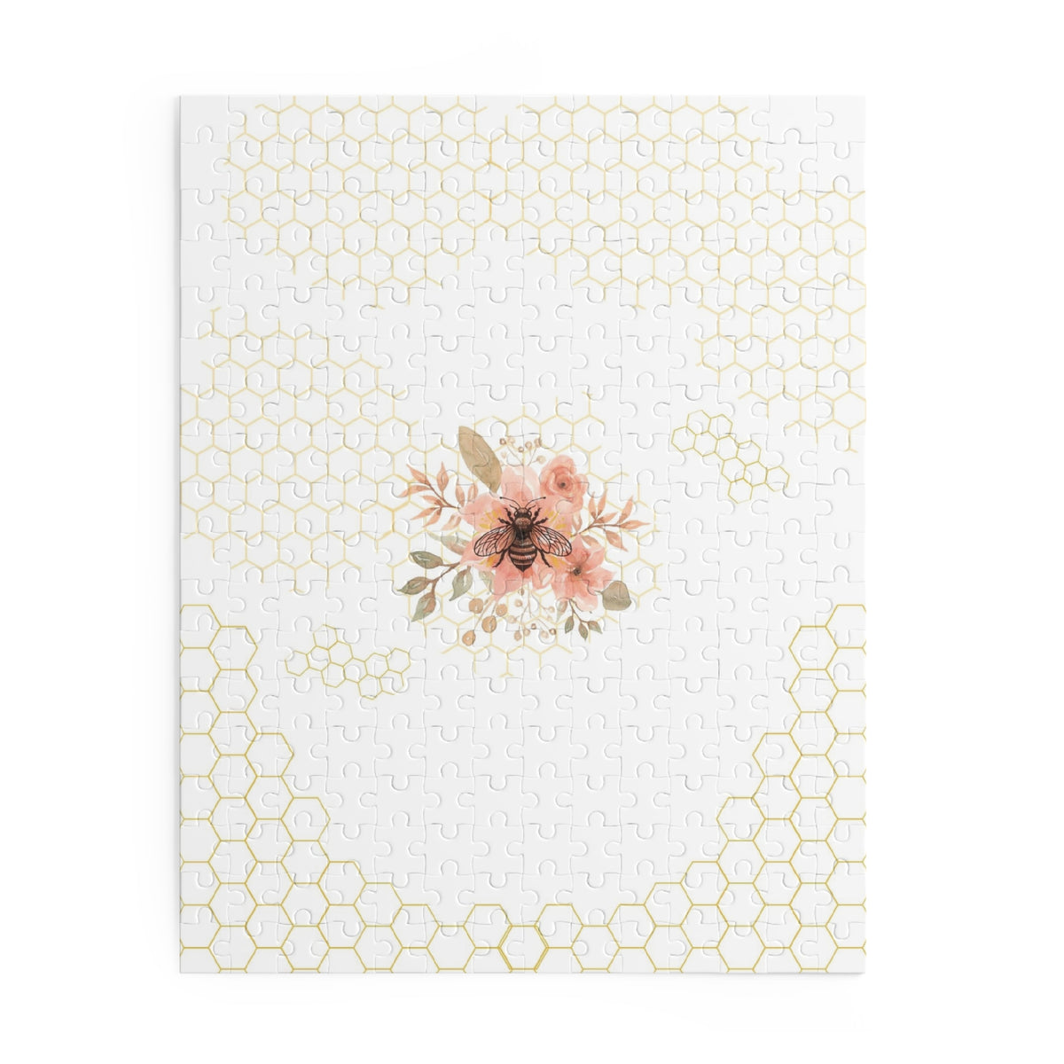 Honeycomb with floral Puzzle
