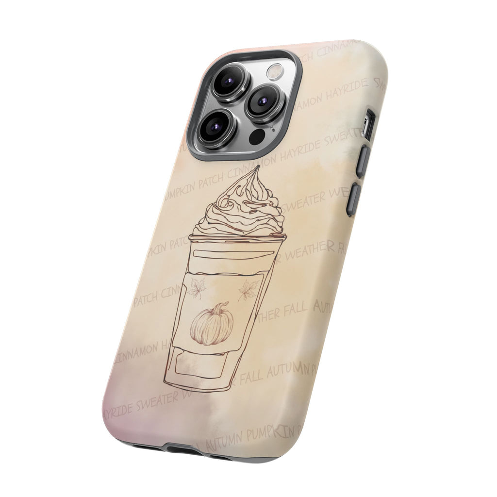 Pumpkin Spice Latte Phone Cover