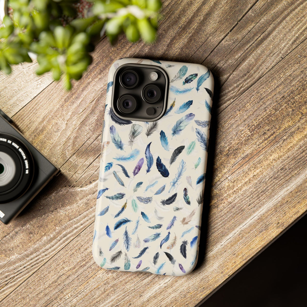 Nevermore Feather Light Phone Case