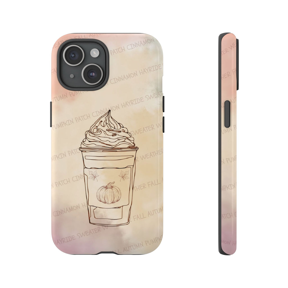 Pumpkin Spice Latte Phone Cover