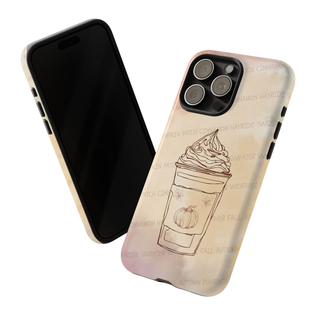 Pumpkin Spice Latte Phone Cover