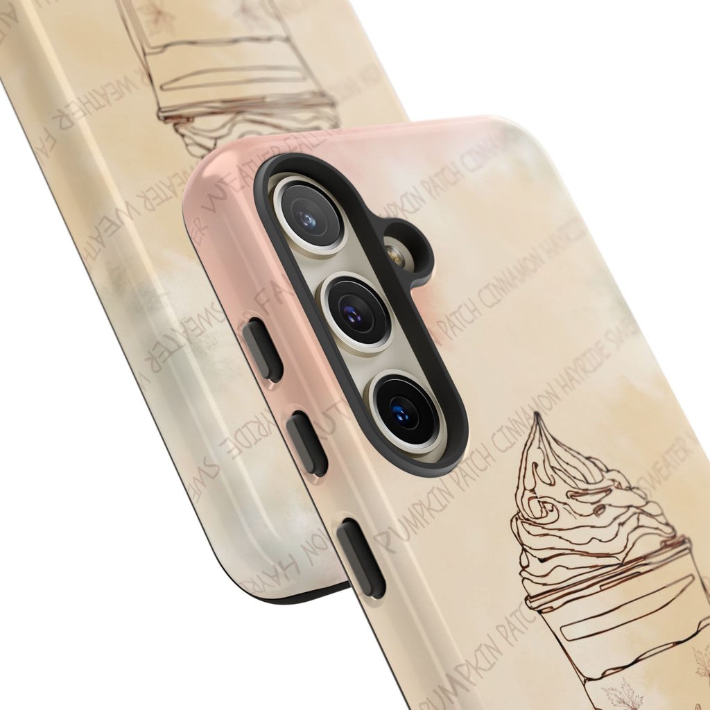 Pumpkin Spice Latte Phone Cover