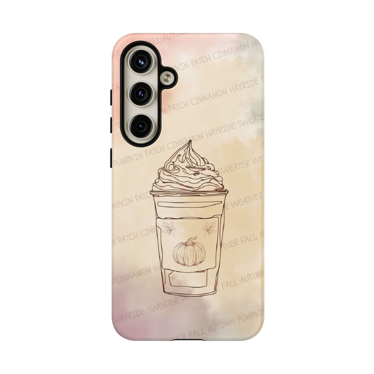 Pumpkin Spice Latte Phone Cover