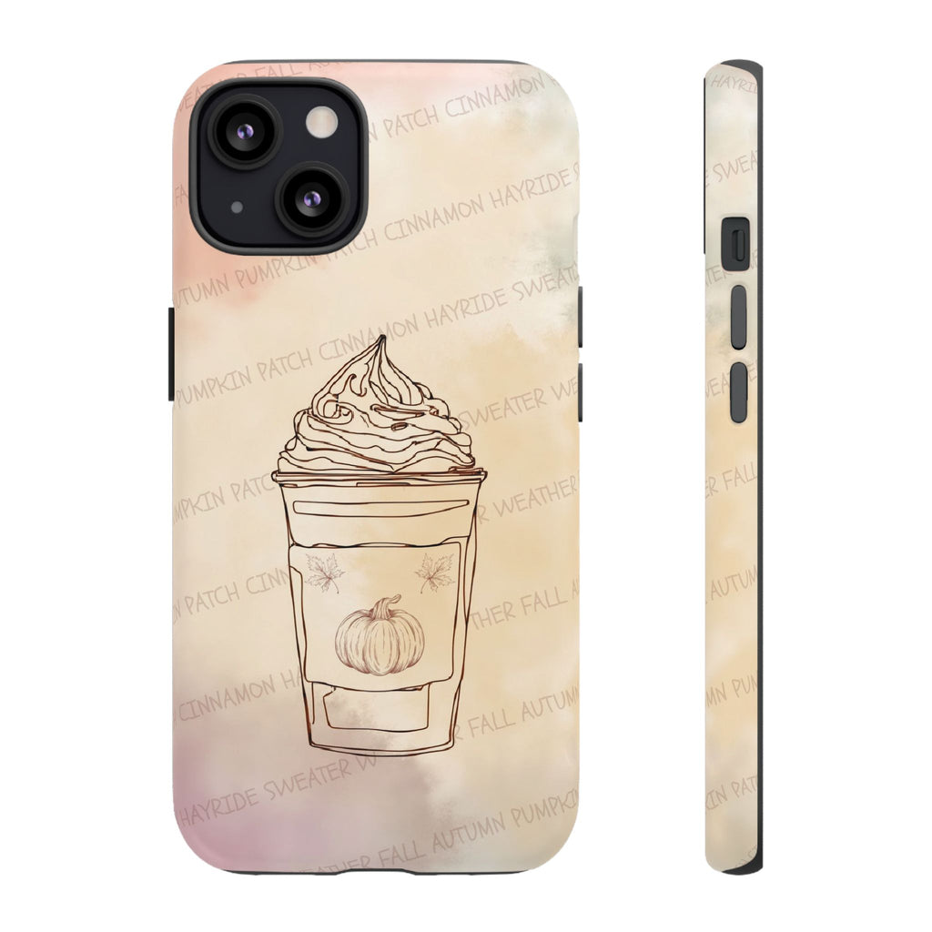 Pumpkin Spice Latte Phone Cover