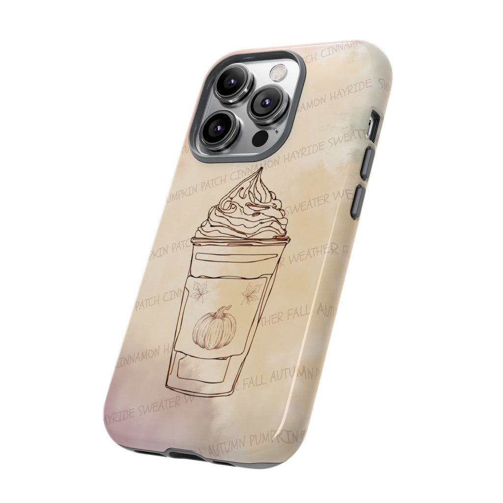 Pumpkin Spice Latte Phone Cover