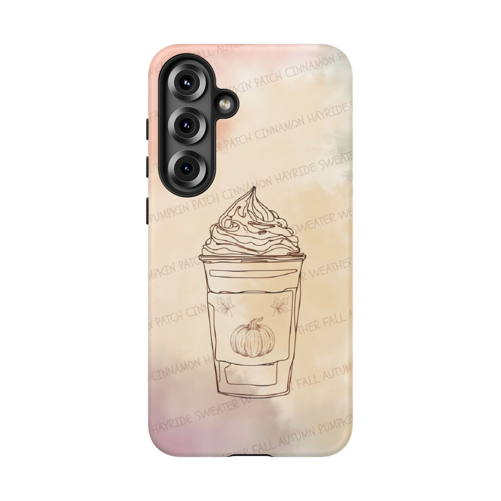 Pumpkin Spice Latte Phone Cover