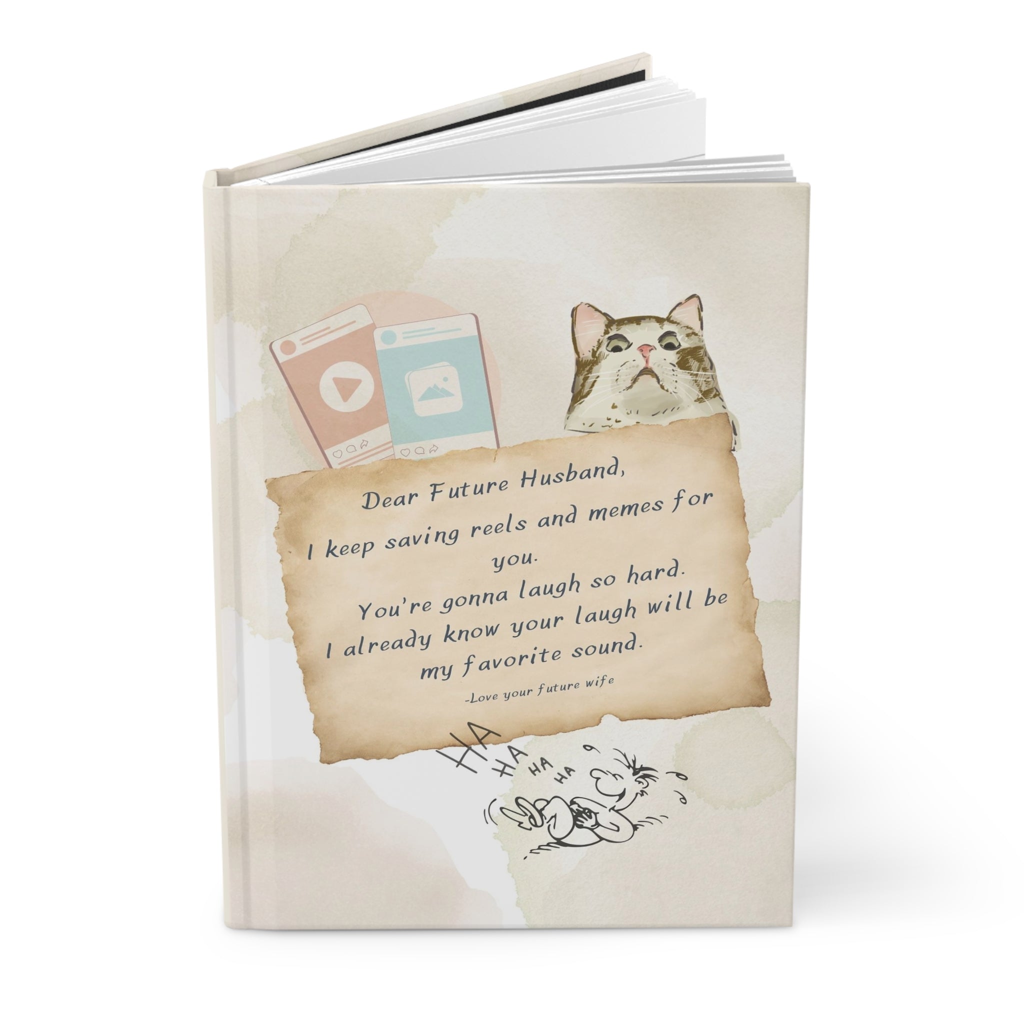 Saved For You - Hardcover Journal