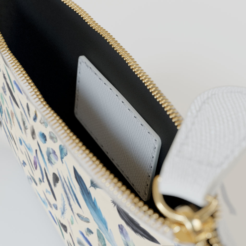 Nevermore Feather Mini Clutch
