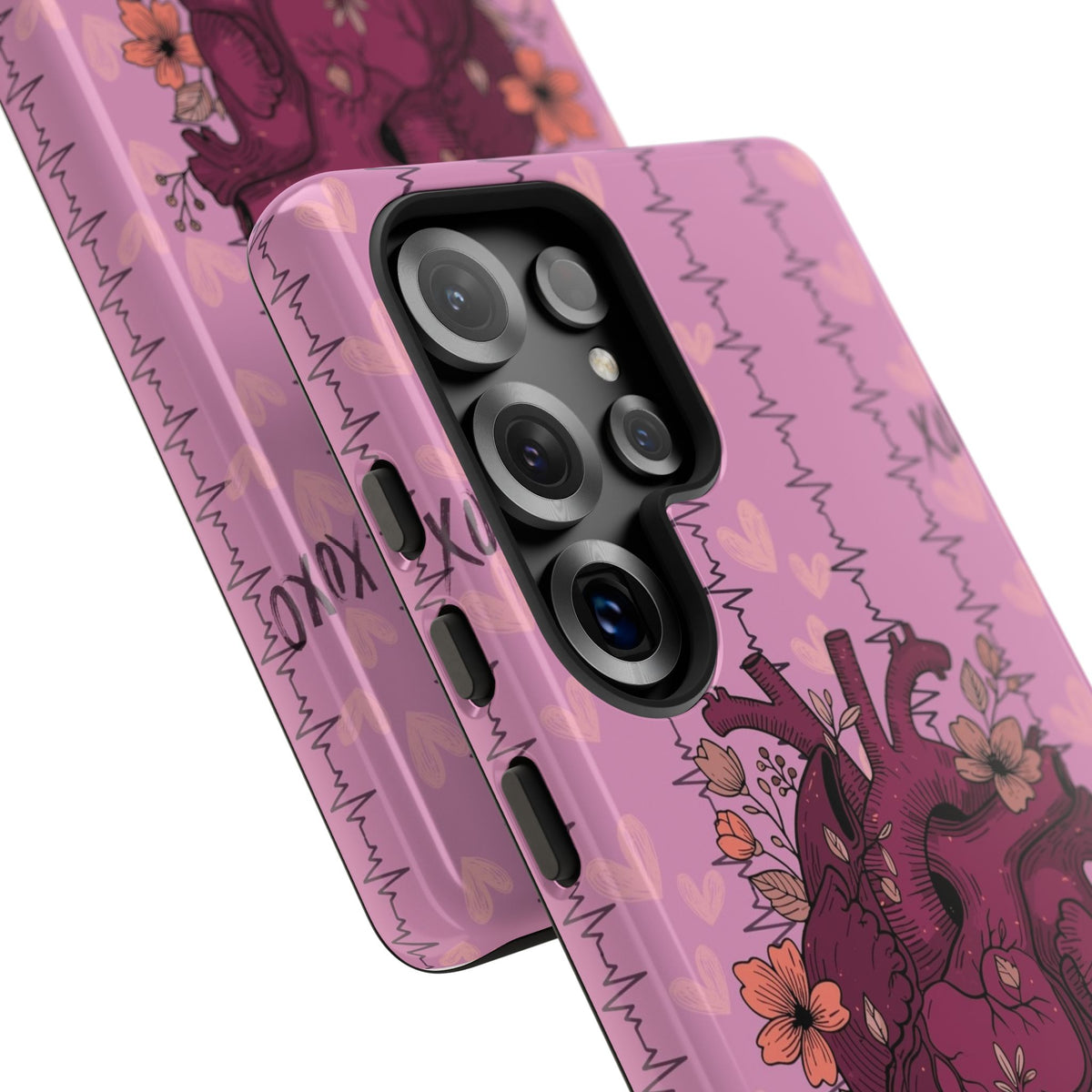 Pink Anatomical Heart Phone Case
