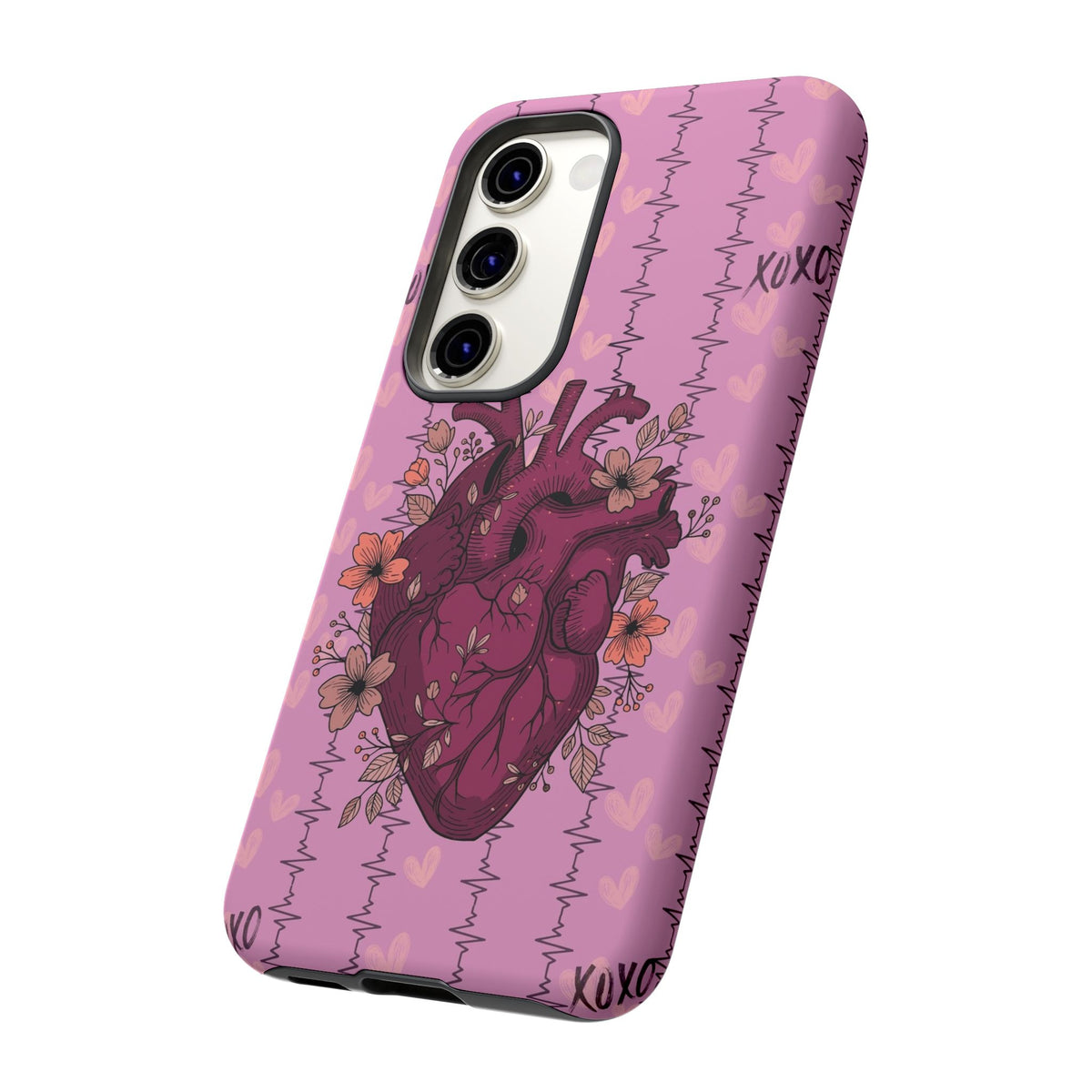 Pink Anatomical Heart Phone Case