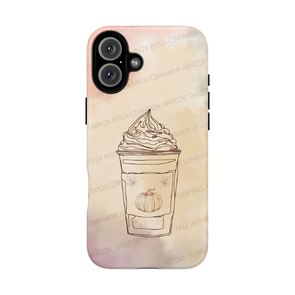 Pumpkin Spice Latte Phone Cover