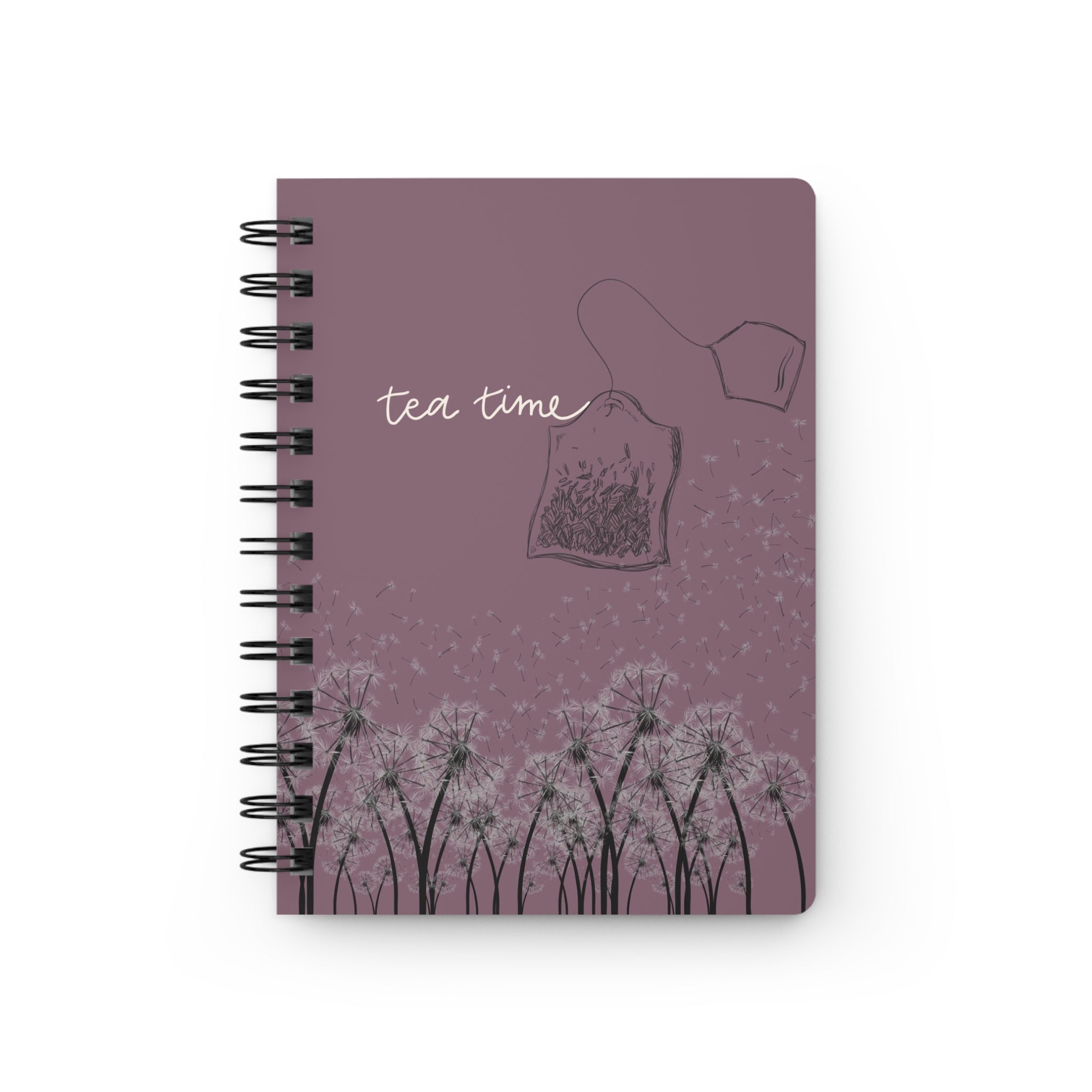 Tea Time - Dandelion Spiral Journal