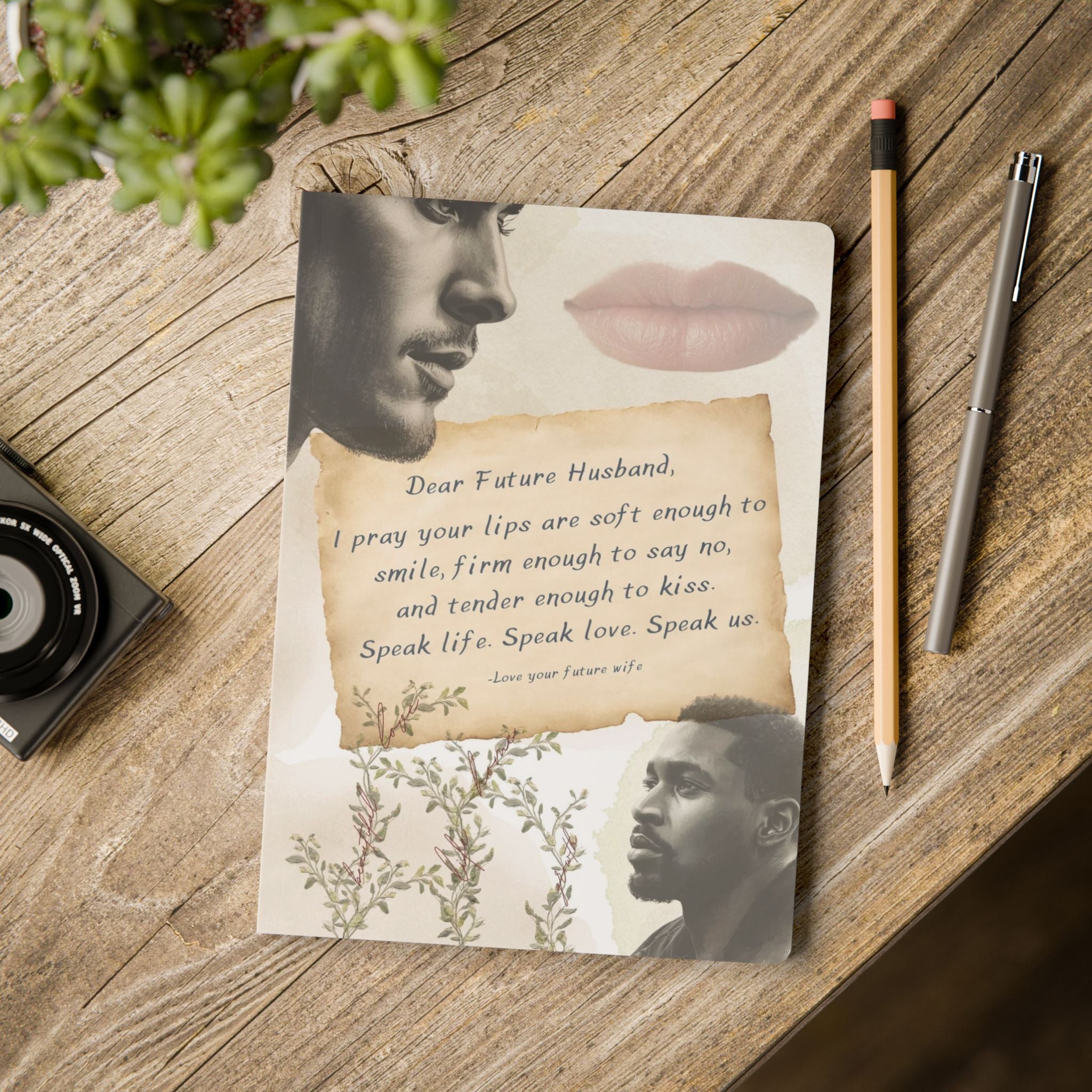 Lips that Speak - Softcover Journal