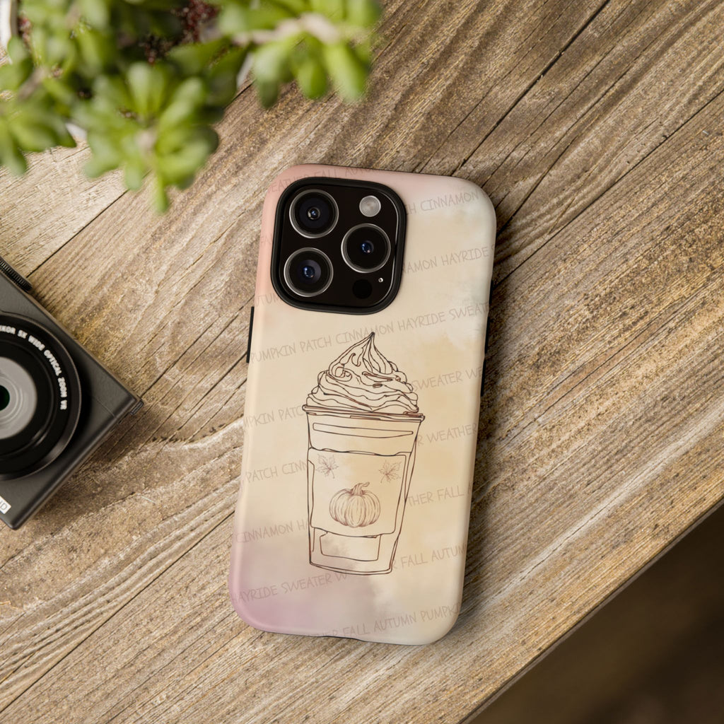 Pumpkin Spice Latte Phone Cover