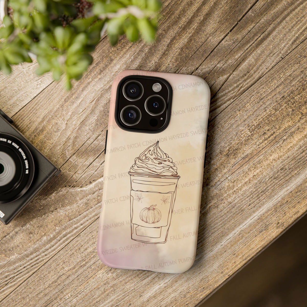 Pumpkin Spice Latte Phone Cover