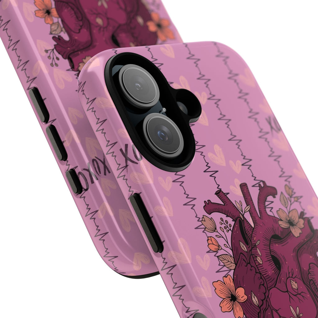 Pink Anatomical Heart Phone Case