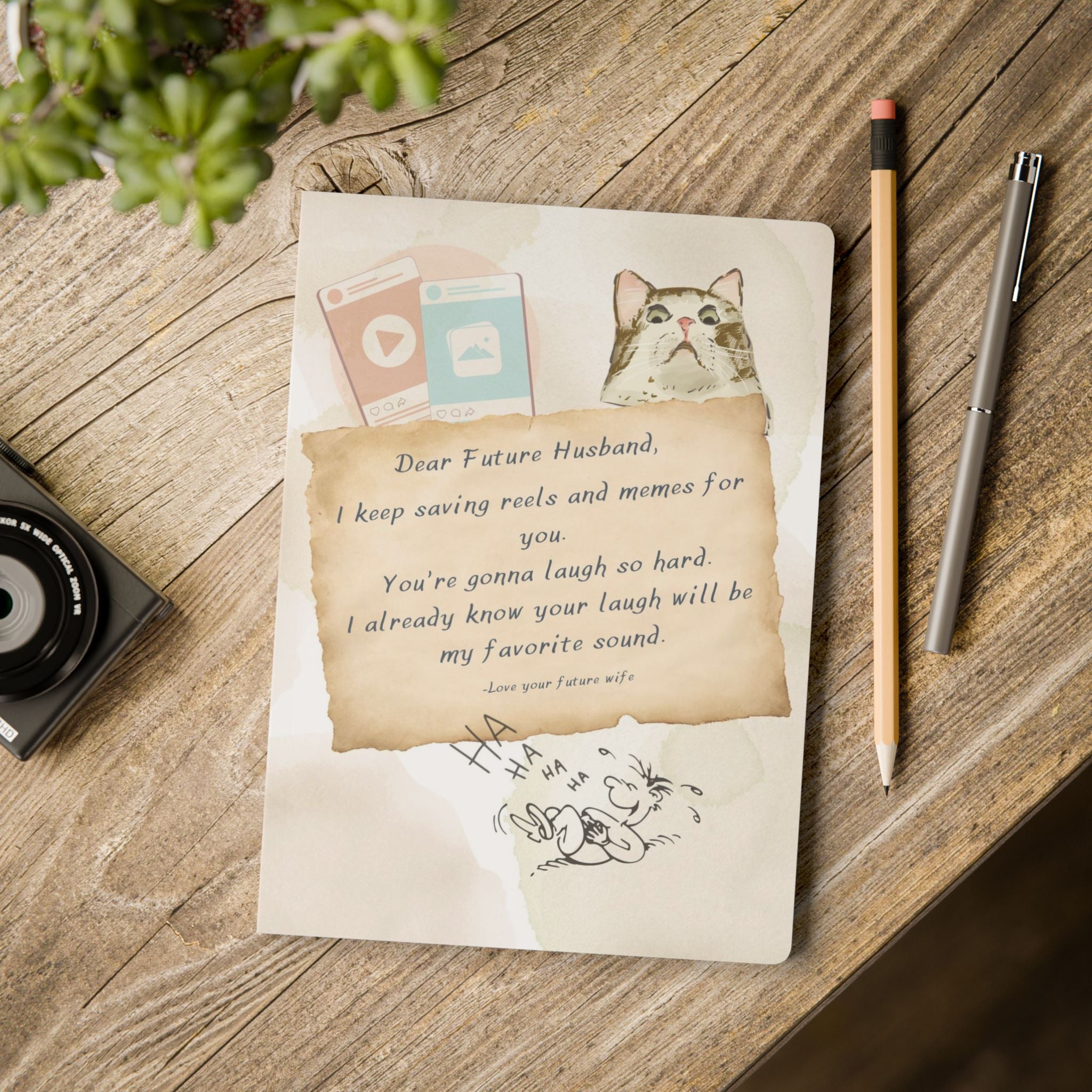 Saved For You - Softcover Journal