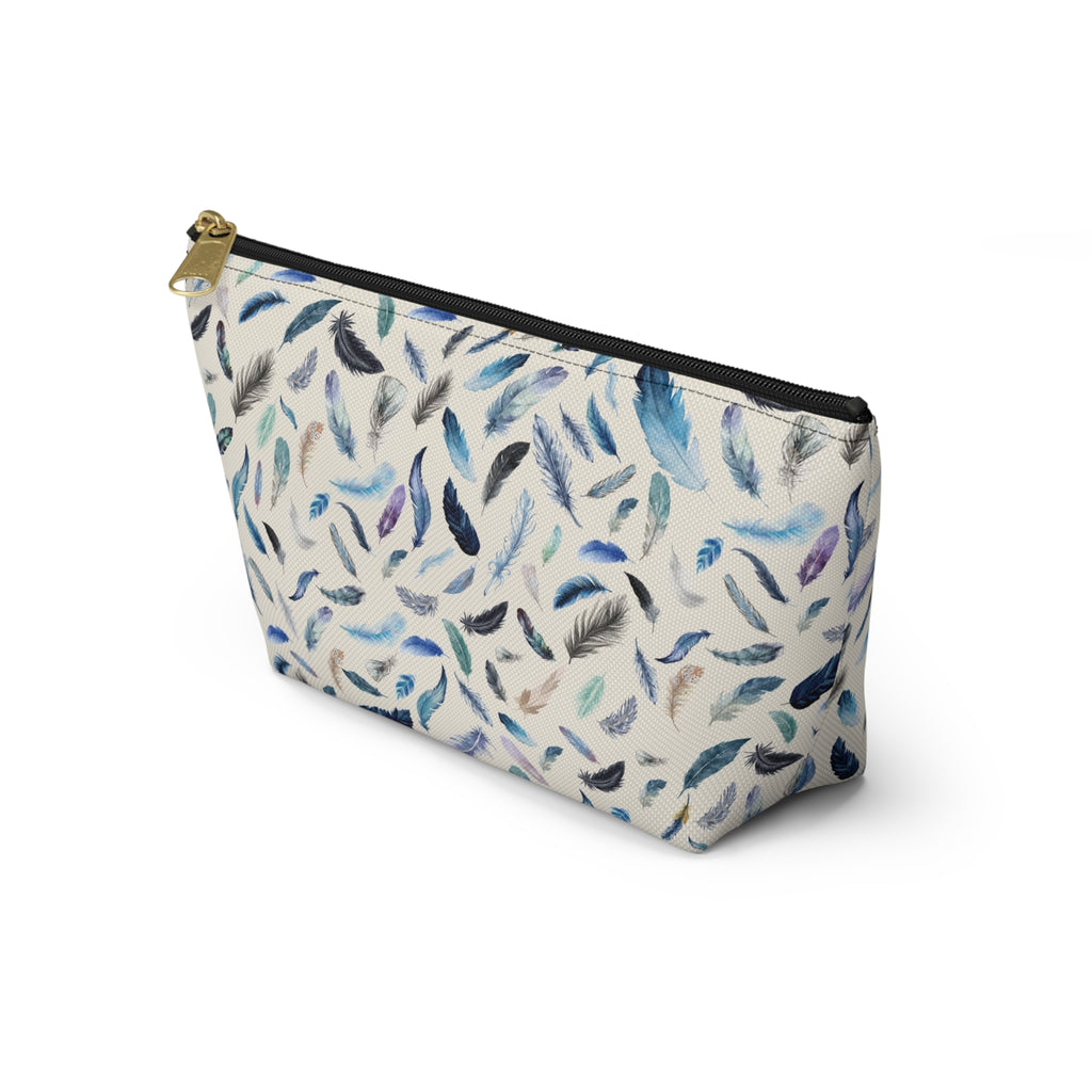 Nevermore Feather Cosmetic Bag