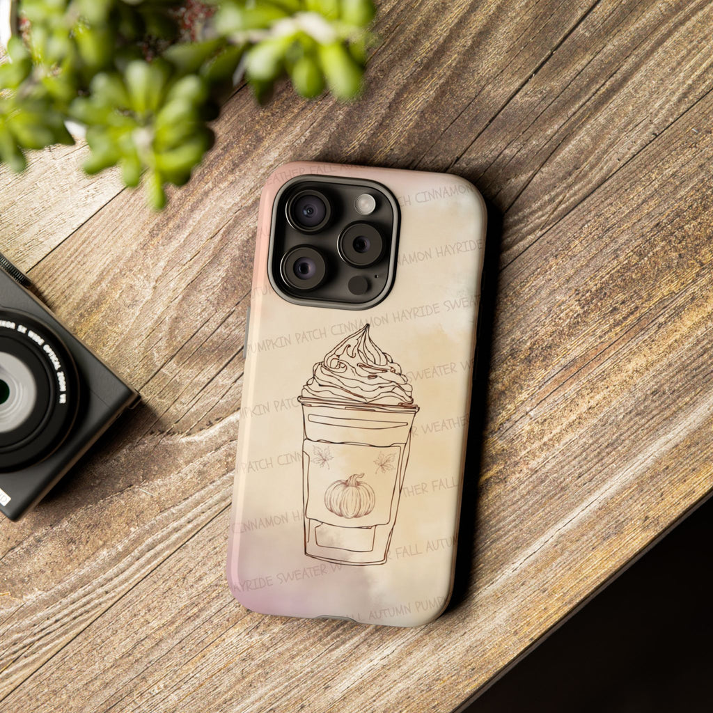 Pumpkin Spice Latte Phone Cover