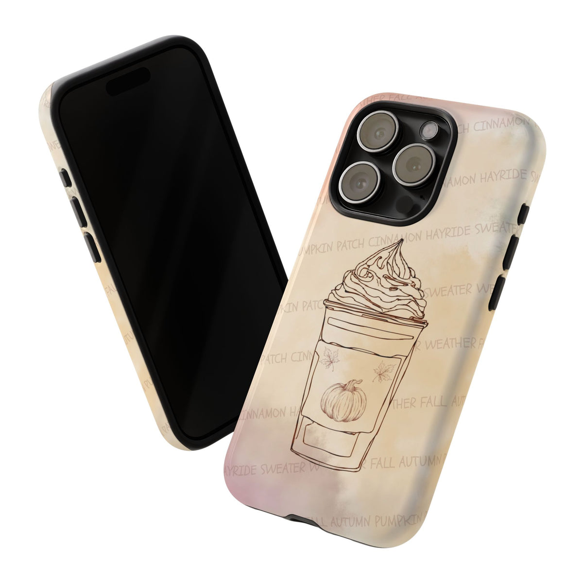 Pumpkin Spice Latte Phone Cover