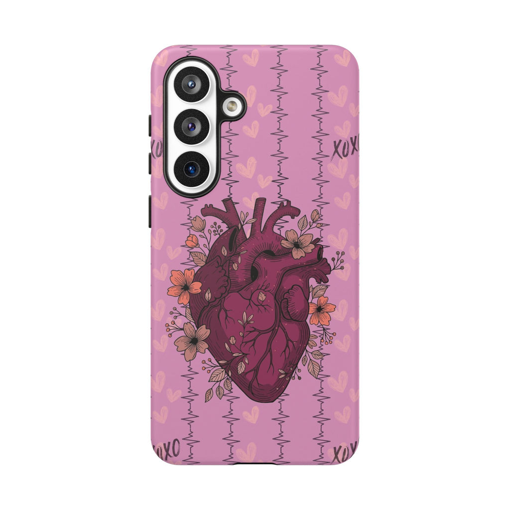 Pink Anatomical Heart Phone Case