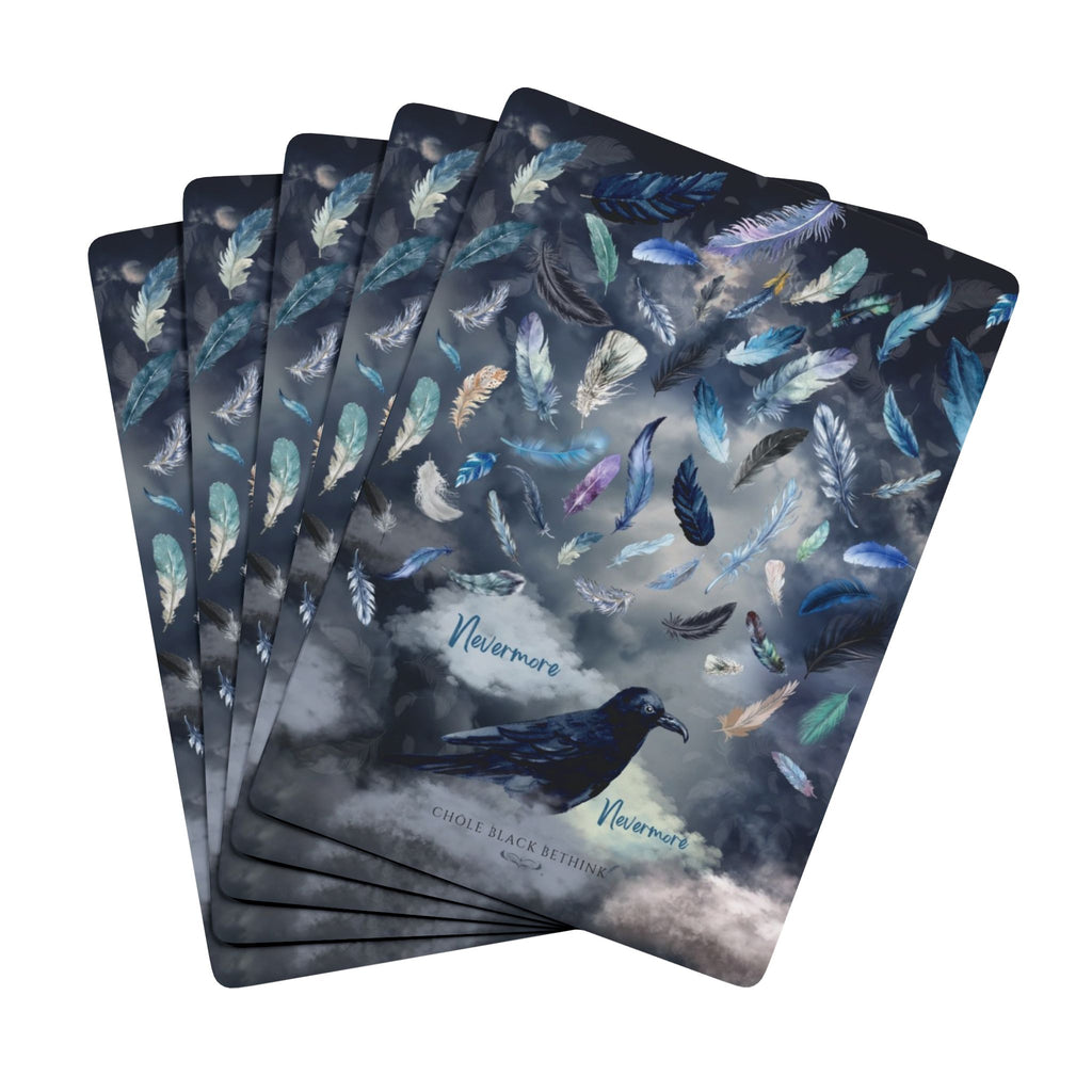 Raven & Feathers Playing Cards