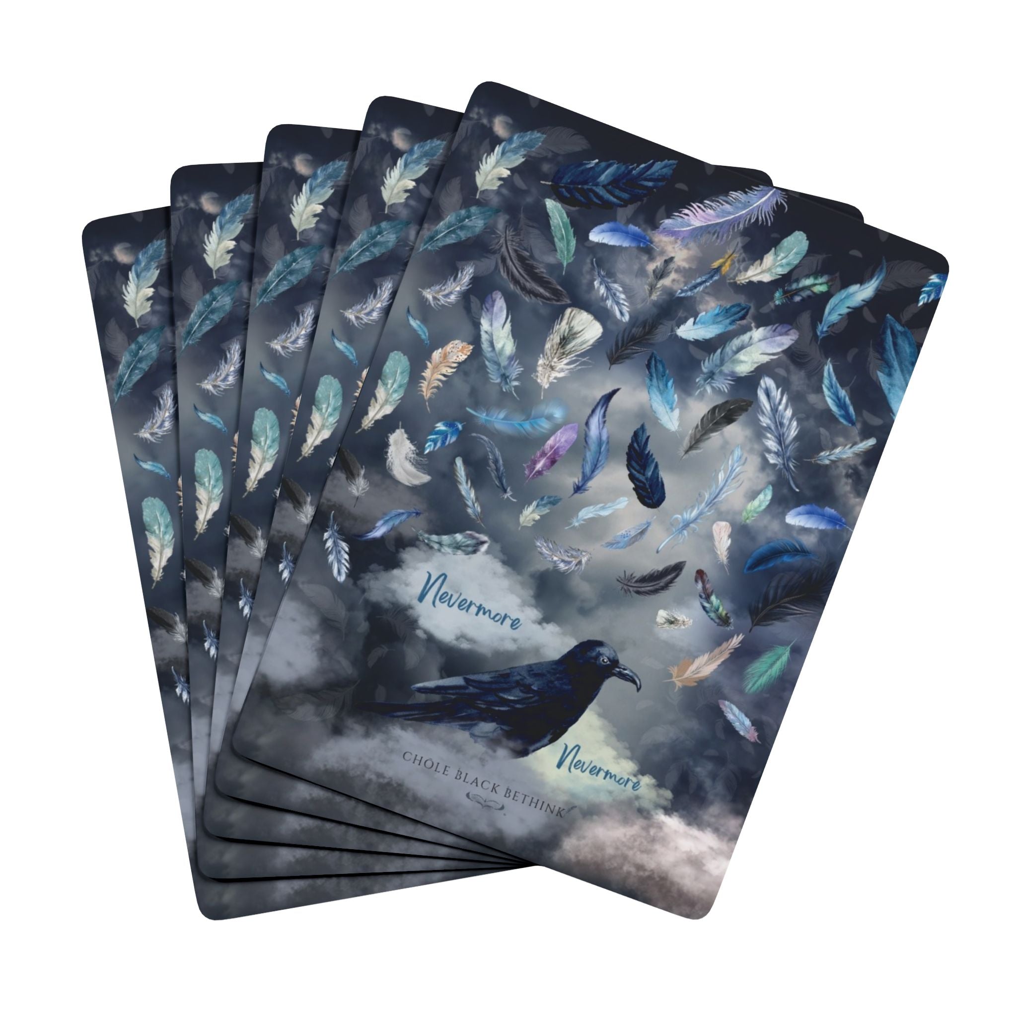 Raven & Feathers Playing Cards
