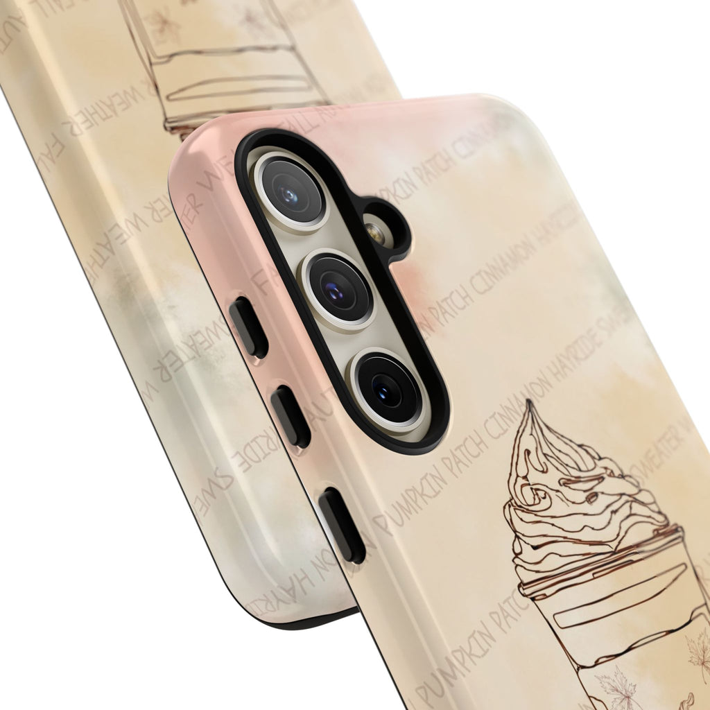 Pumpkin Spice Latte Phone Cover