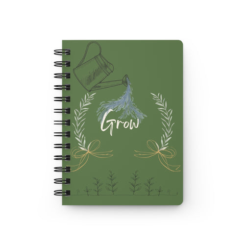 Grow - Botanical Garden Spiral Journal